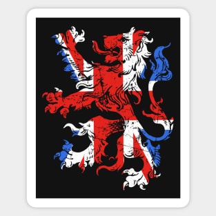 Rampant Lion Sticker